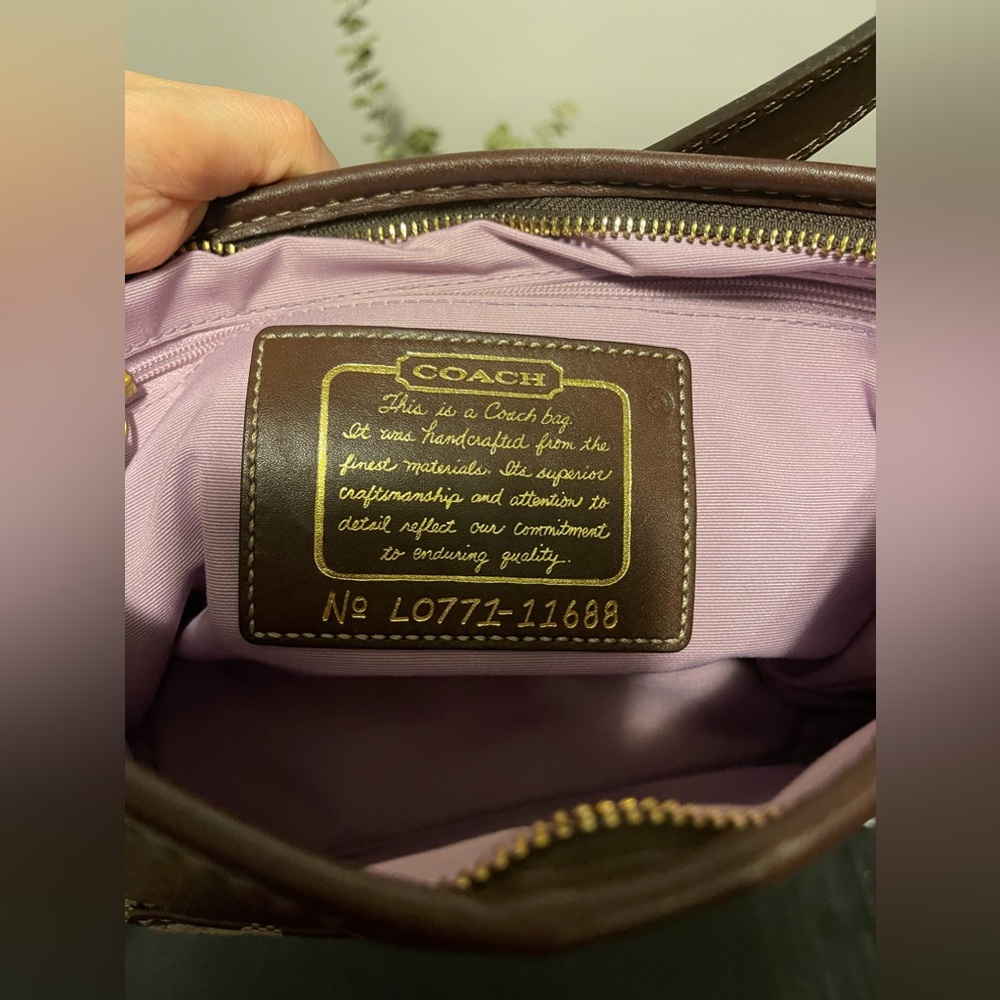 Authentic Coach Shoulder Bag 💜 - Picture 3 of 9